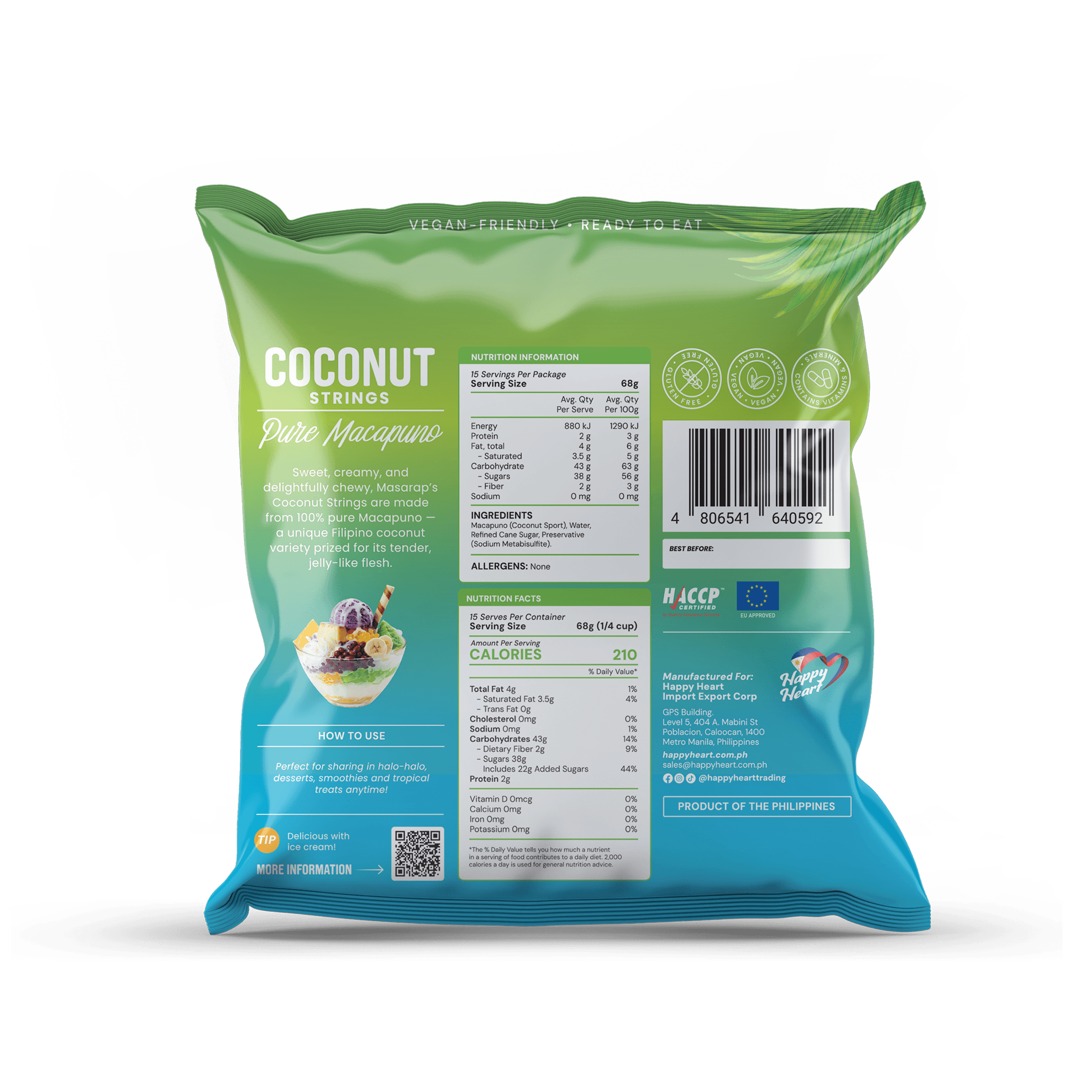 Coconut Strings 1kg (BOP)