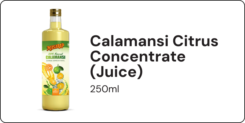 Calamansi Citrus Concetrate (Juice)