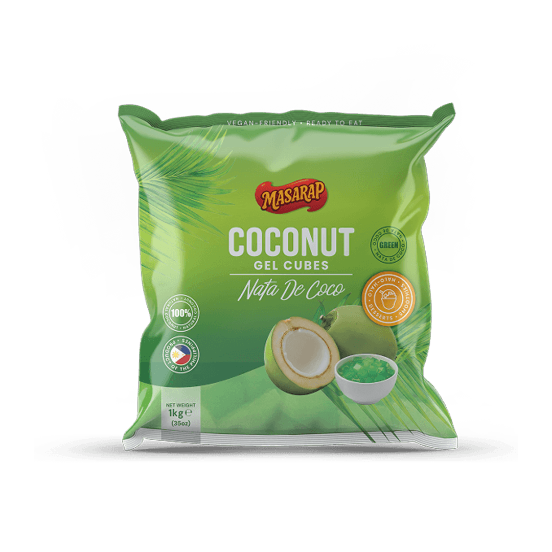 coconut gel cubes