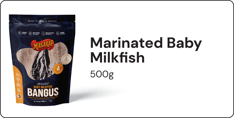 Marinated Baby Milkfish