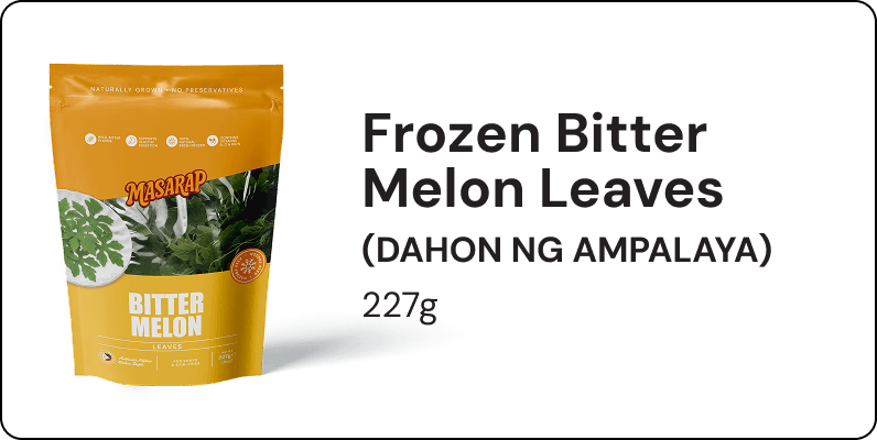Frozen Bitter Melon Leaves