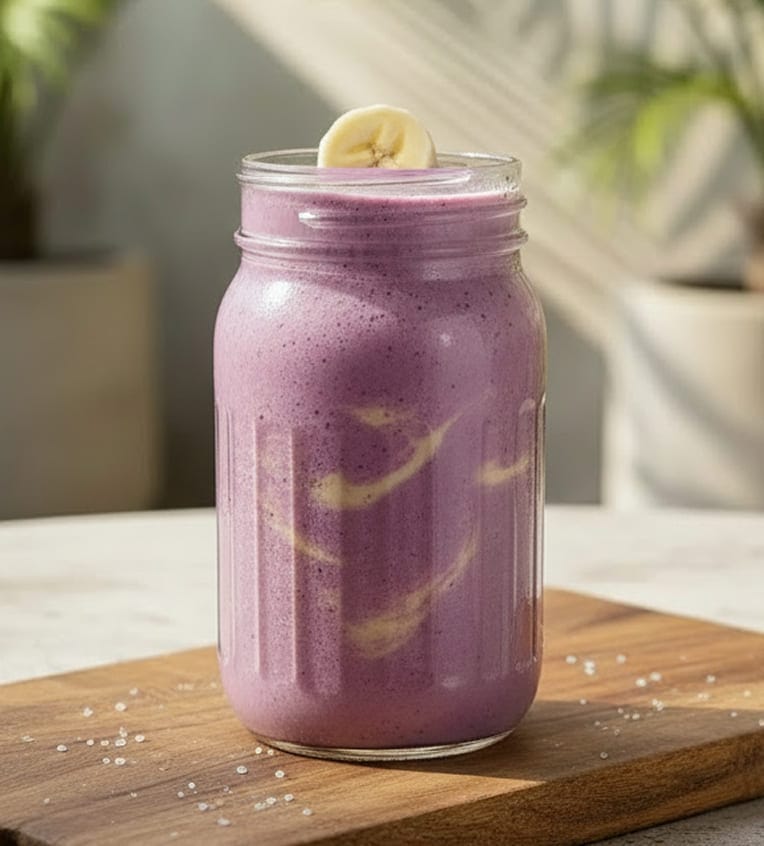 Banana Ube Smoothie