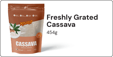 Frozen Grated Cassava
