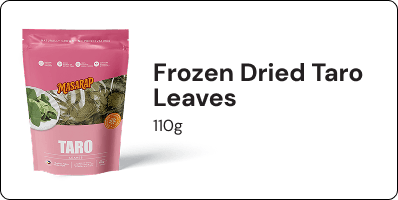 Frozen Dried Taro Leaves
